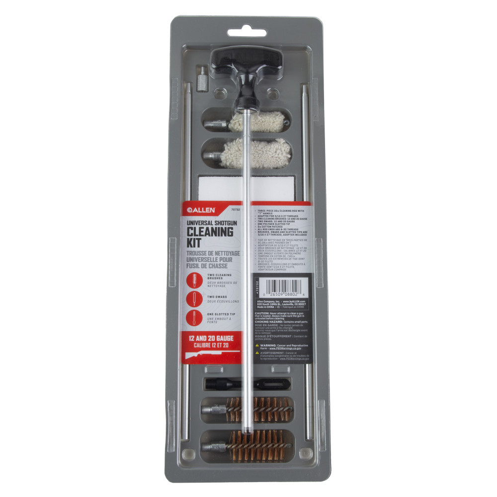 ALLEN CLEANING KIT SHOTGUN 12 & 20GA