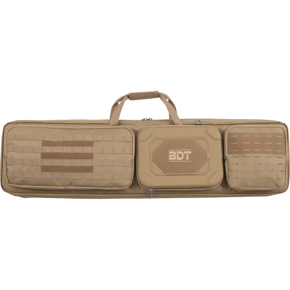 BULLDOG DBL SUPRSSR RFL BAG 48" TAN