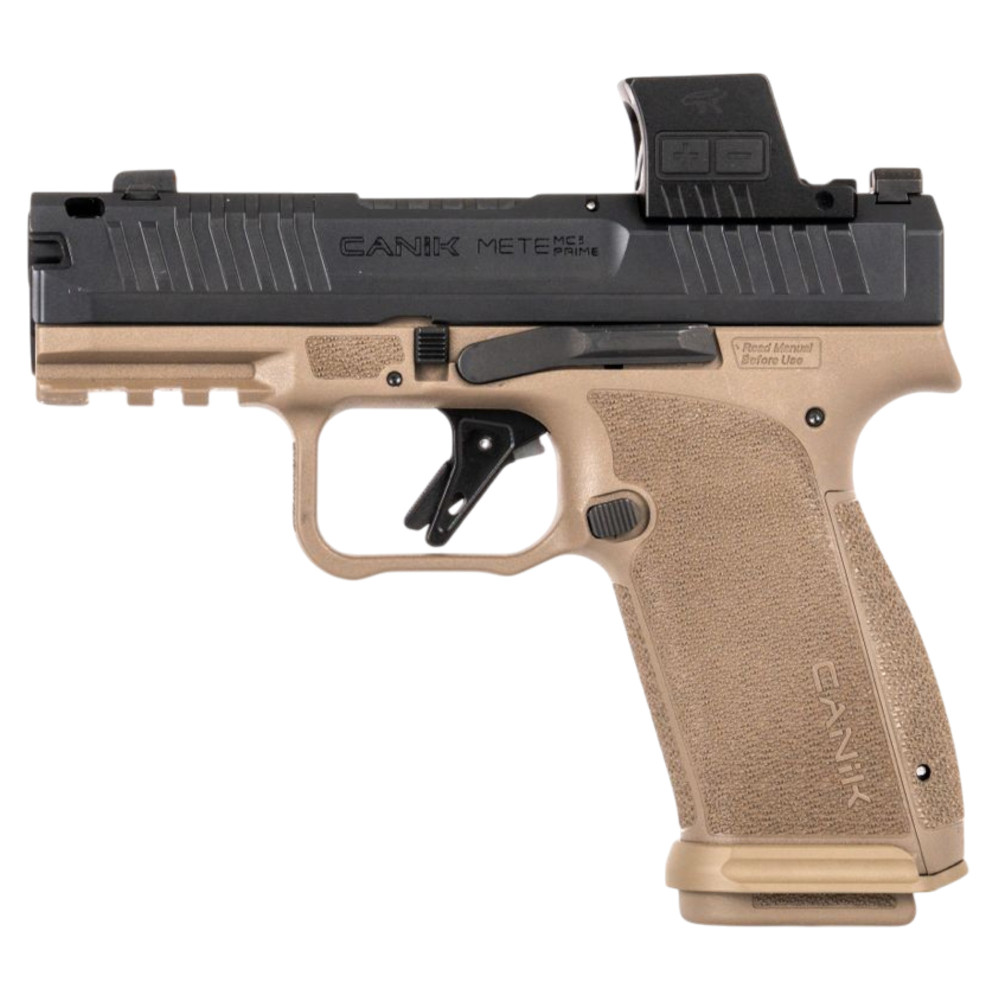 CANIK MC9 PRME 9MM OR MO4 17R BK/FDE