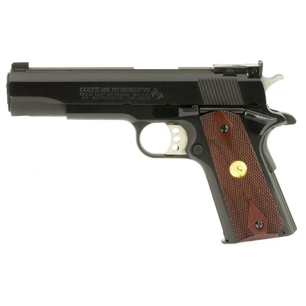 COLT GOLD CUP NTNL MTCH 45ACP 5" BL