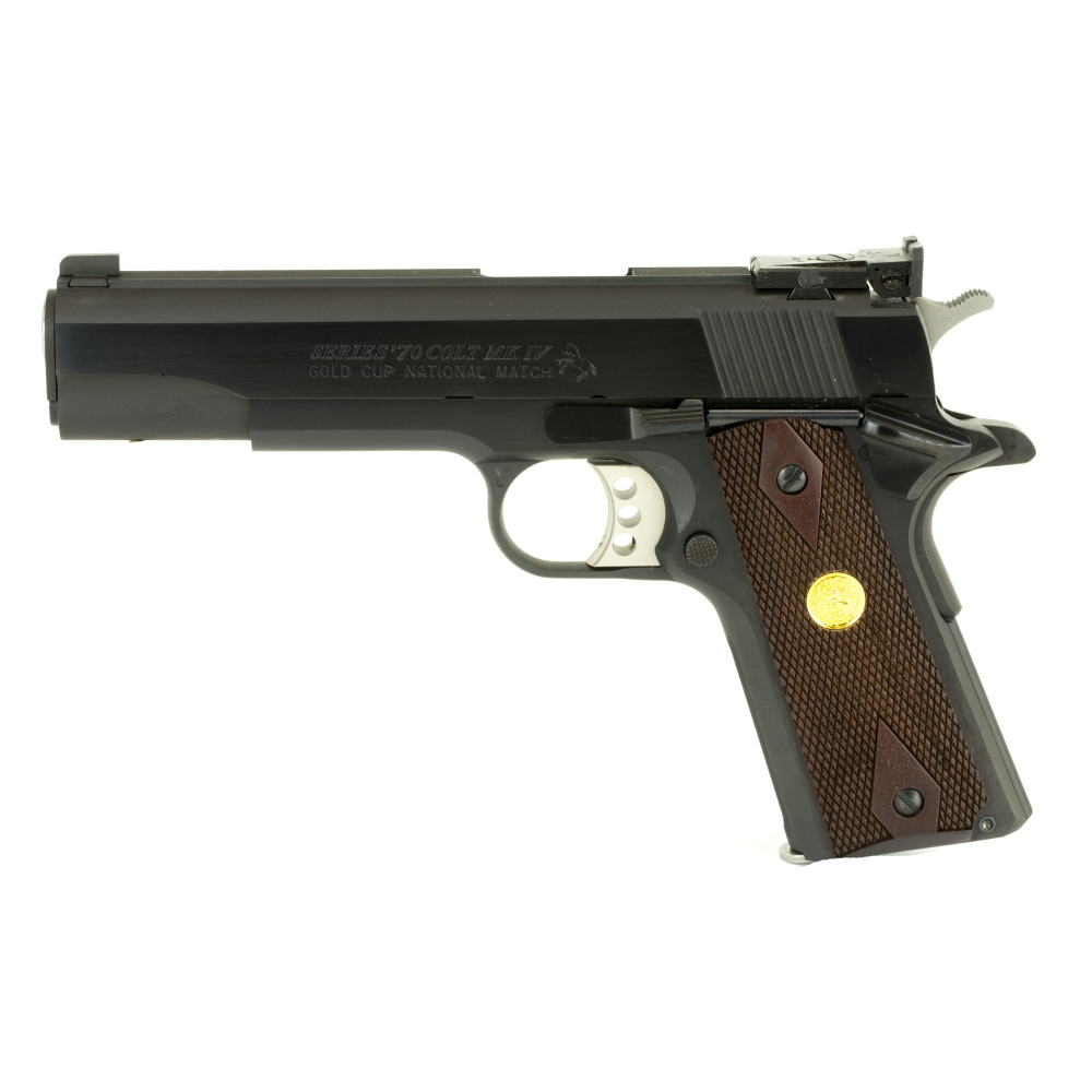 COLT GOLD CUP NTNL MTCH 9MM 5" BL