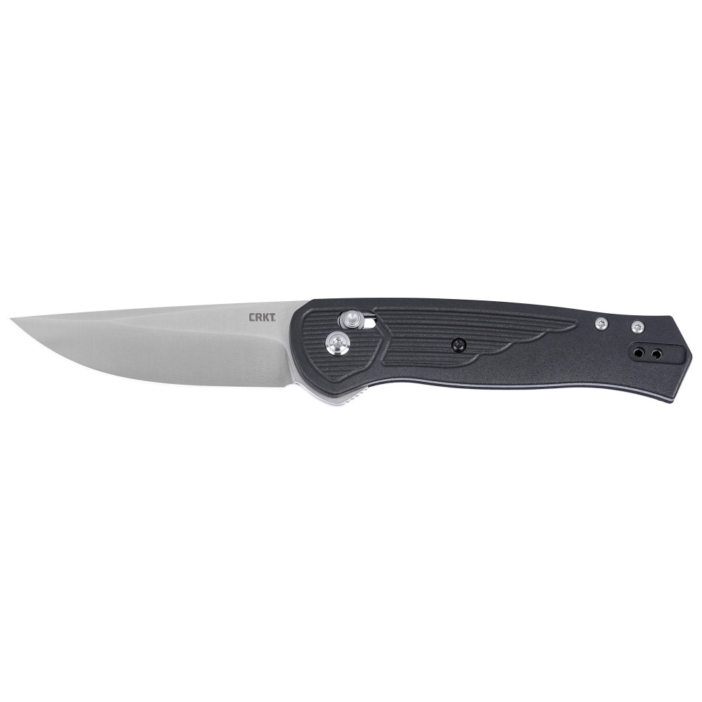CRKT SERO 3.02" PLAIN EDGE BLACK