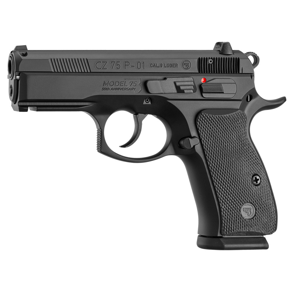 CZ 75 P01 50TH ANN ELT 9MM 10RD BLK