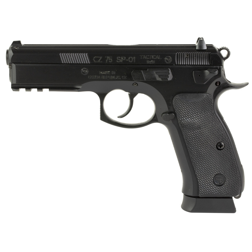 CZ 75 SP-01 TAC 9MM 4.6" BLK 19RD