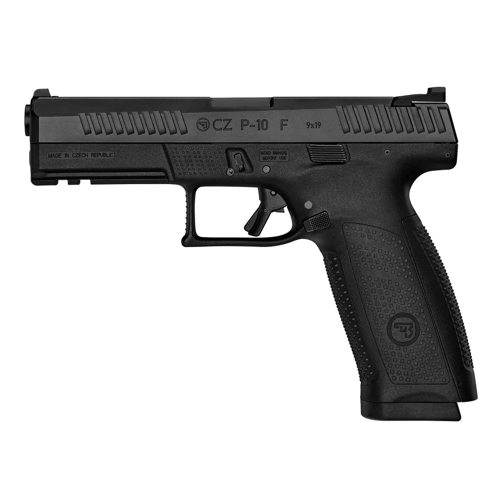 CZ P-10F 9MM 4.5" BLK 19RD OPTIC RDY