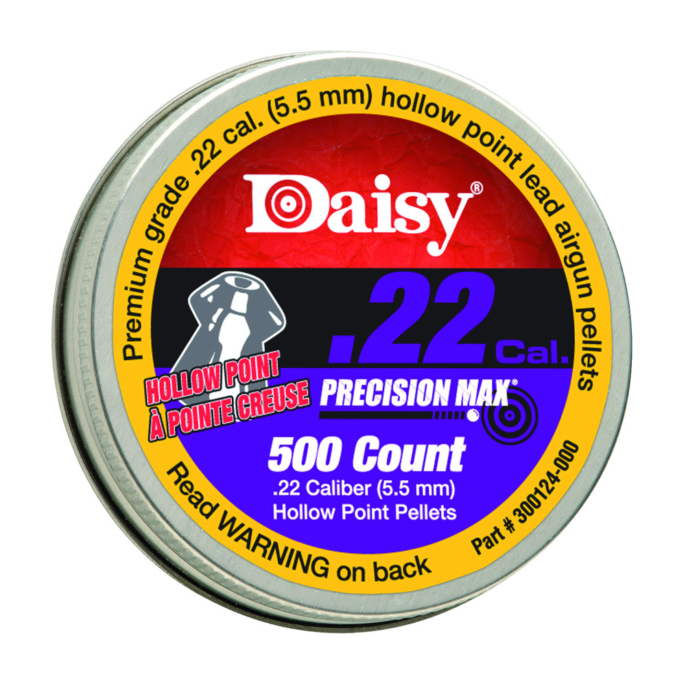 DAISY 22CAL HP PELLETS 500 COUNT TIN