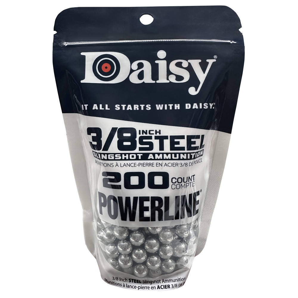 DAISY 3/8"STEEL SLINGSHOT AMMO 200CT