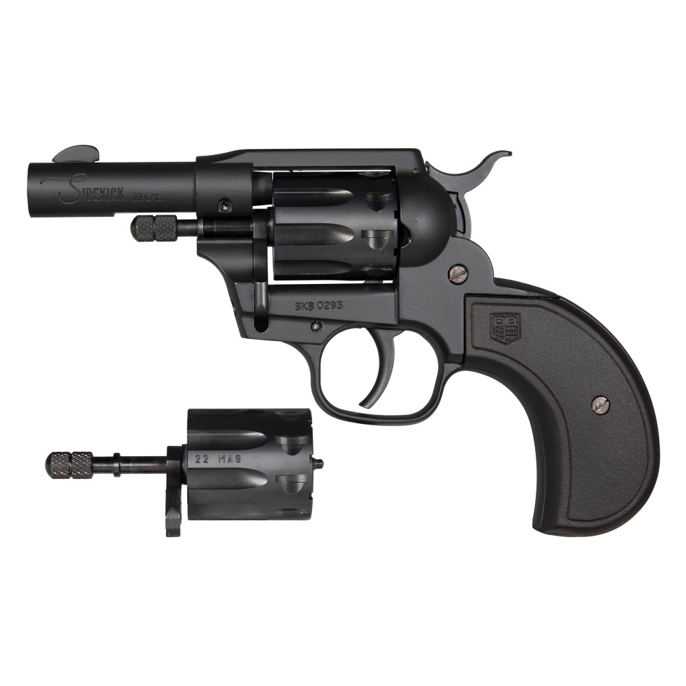 DBF SIDEKICK 22LR/WMR 3" 9RD BLK