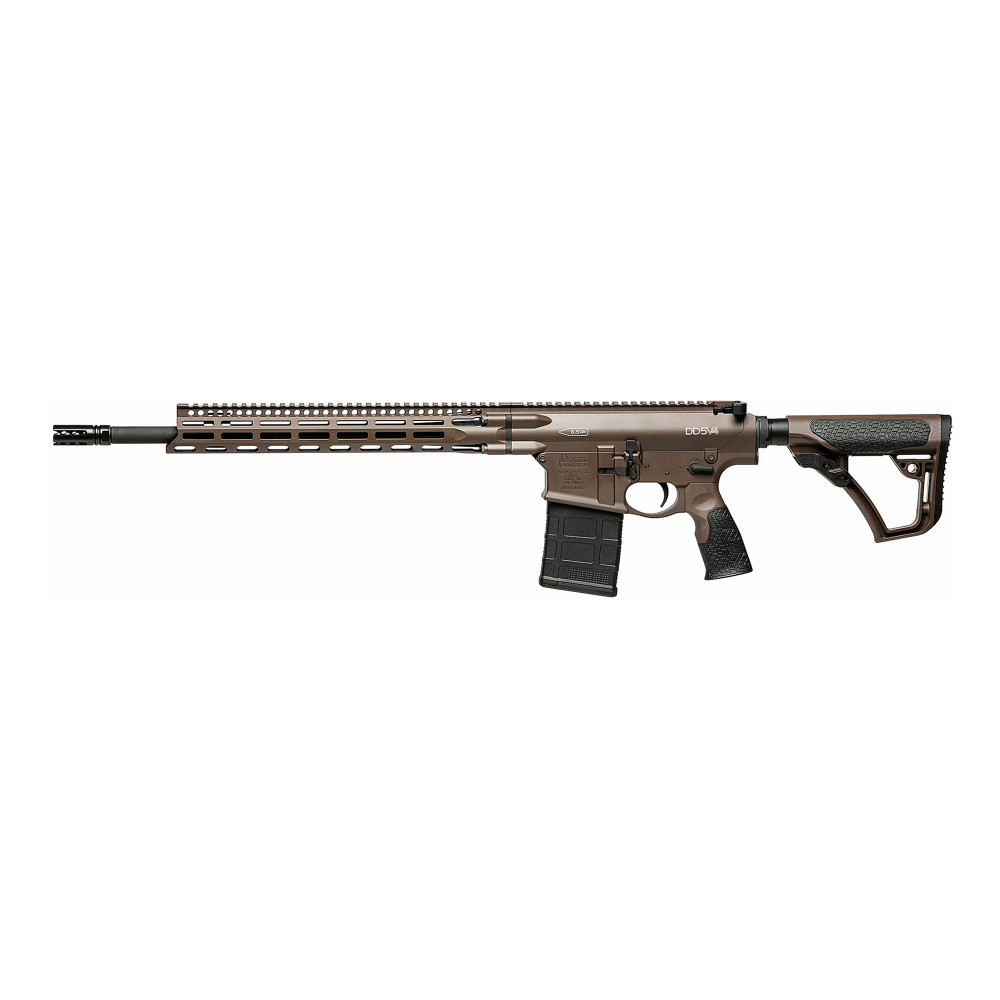 DD DD5 V4 6.5CM 18" MLOK 20RD BRN