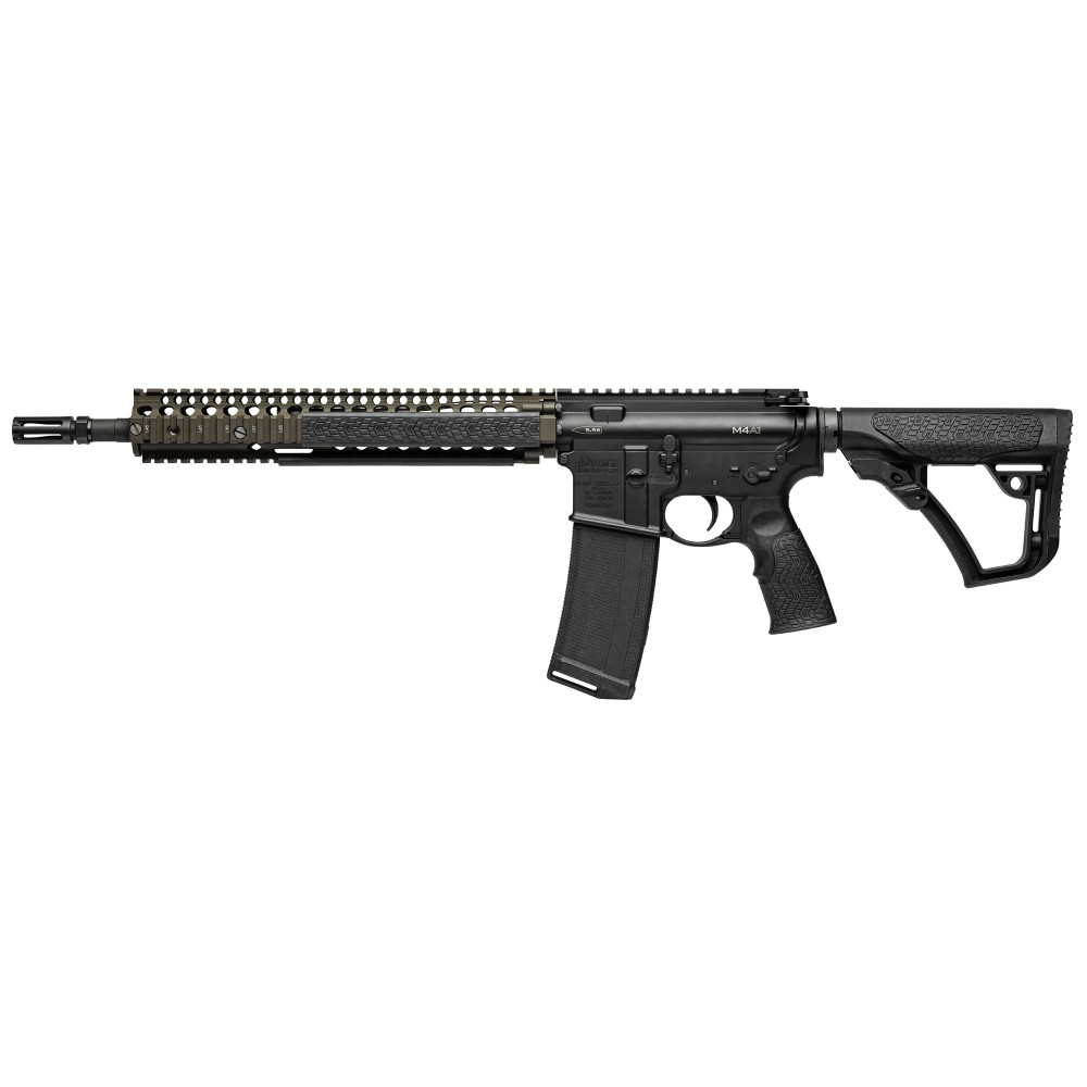 DD M4A1 556NATO 14.5"PB BLK/FDE 32RD