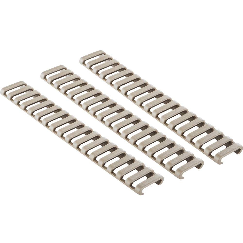 ERGO 18-SLOT LDDR RAIL COVERS 3PK CB