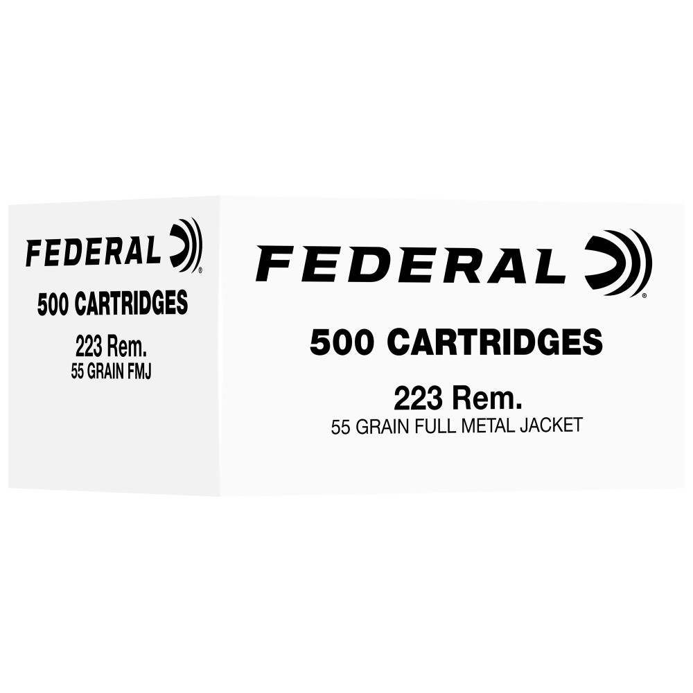 FED 223REM 55GR FMJ 500/1000
