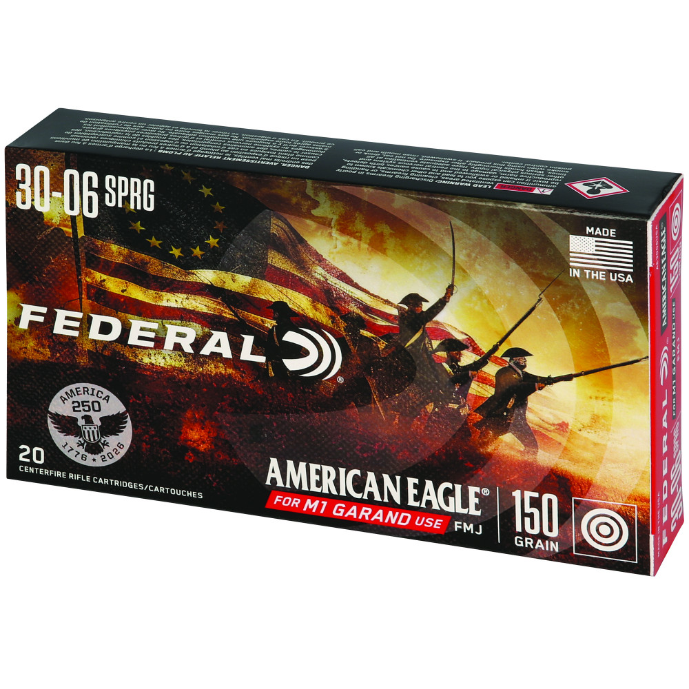 FED 250TH ANV 30-06SPGFLD 150GR FMJ