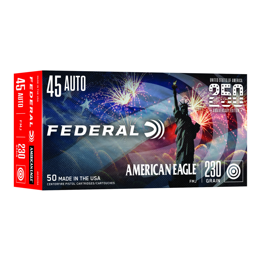 FED 250TH ANV USA 45ACP 230GR FMJ