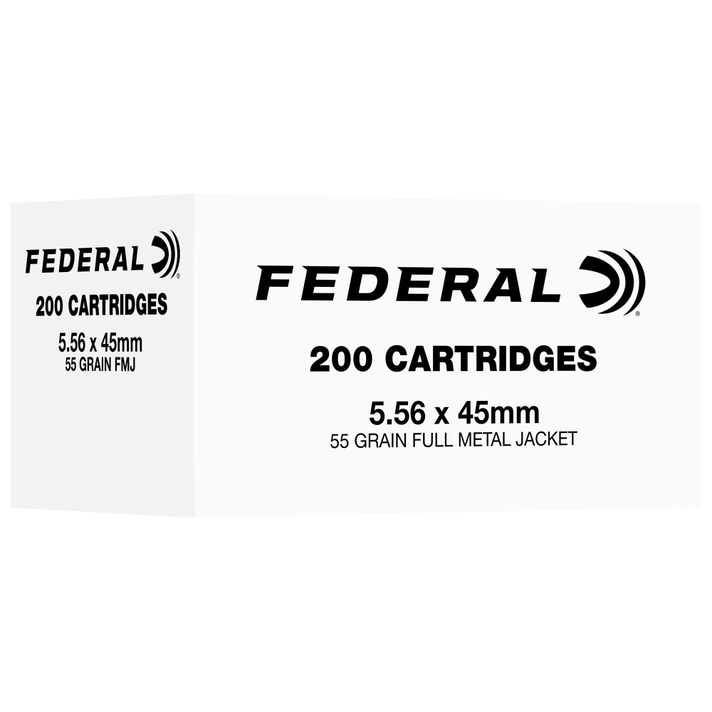 FED 5.56NATO 55GR FMJ 200/1000