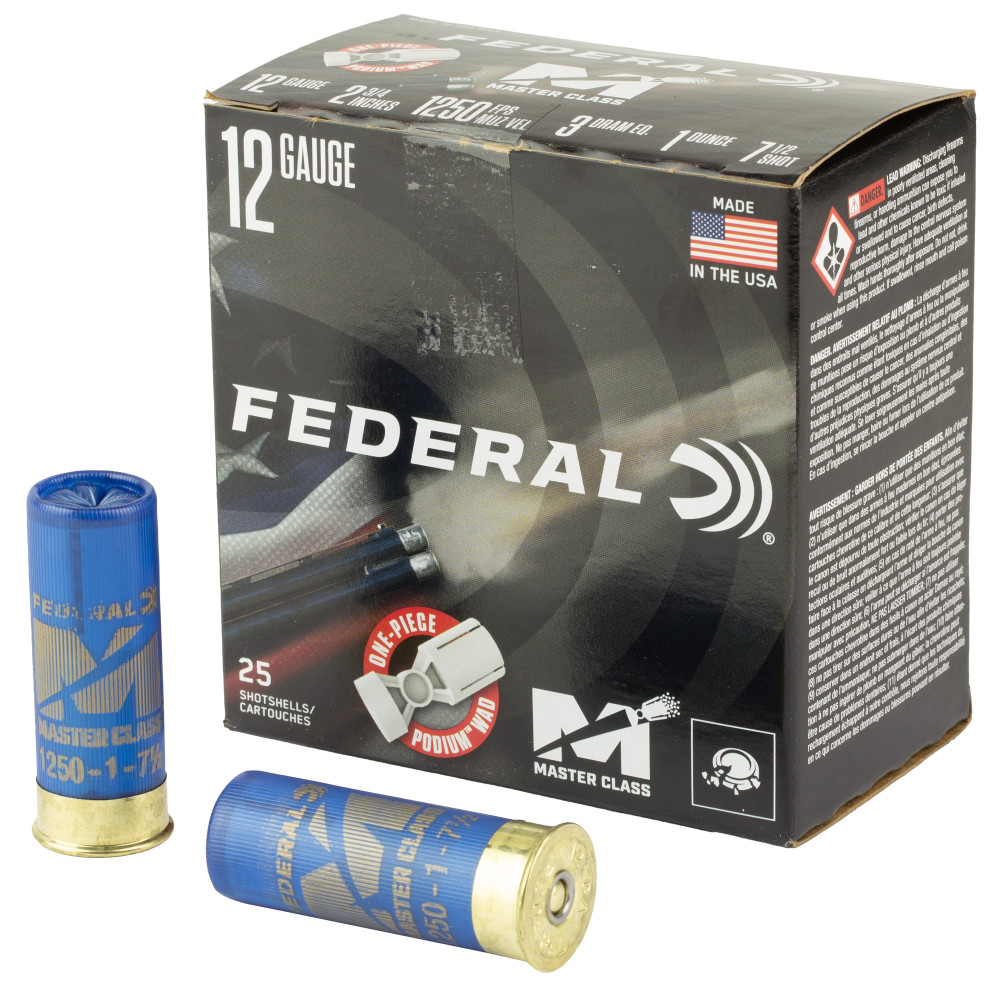 FED MASTER CLSS 12GA 2.75" 1OZ #7.5