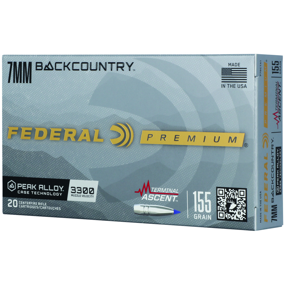 FED TERM ASCENT 7MM BC 155GR 20/200