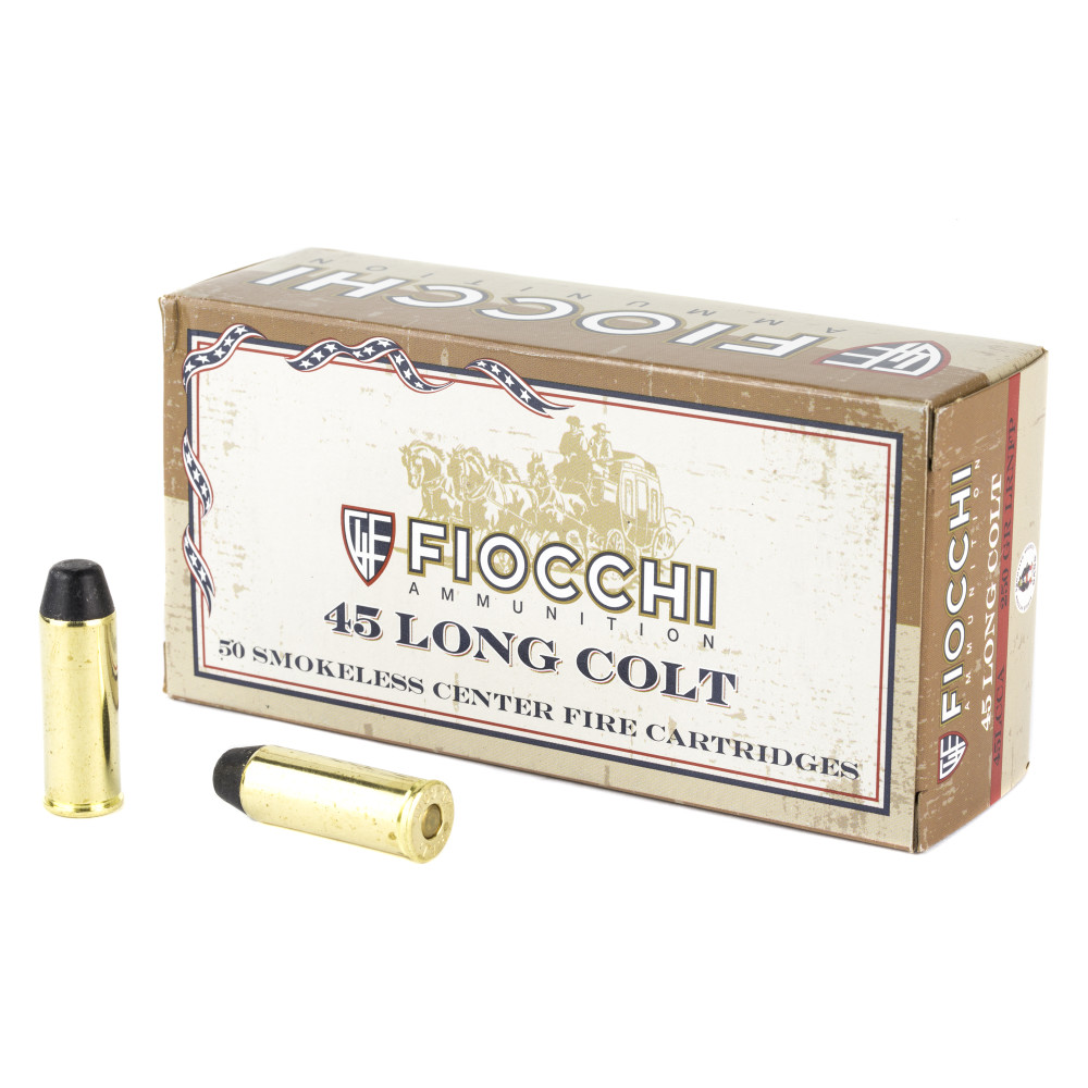 FIOCCHI 45 COLT 250GR LRNFP 50/500