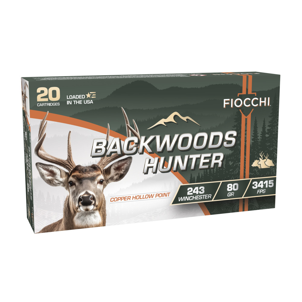 FIOCCHI BKWD HNTR 243WIN 80GR 20/200