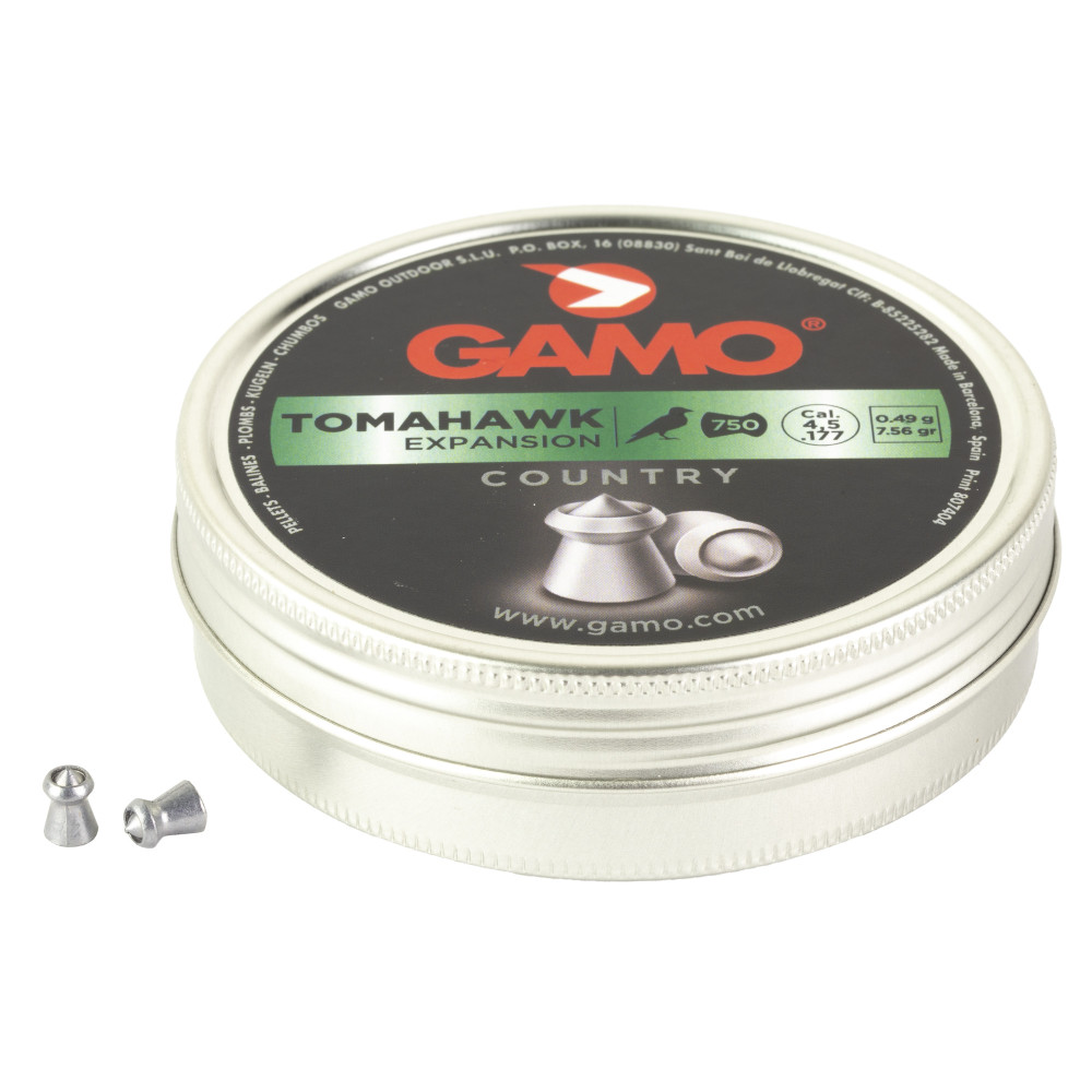 GAMO TOMAHAWK POINTED HP .177 750CT