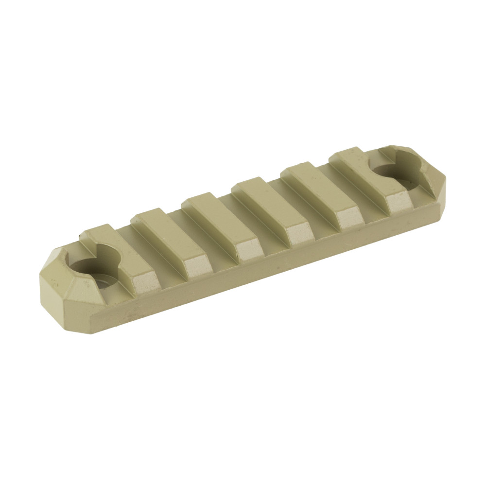 GROVTEC RAIL MLOK 7 SLOT 3" COY