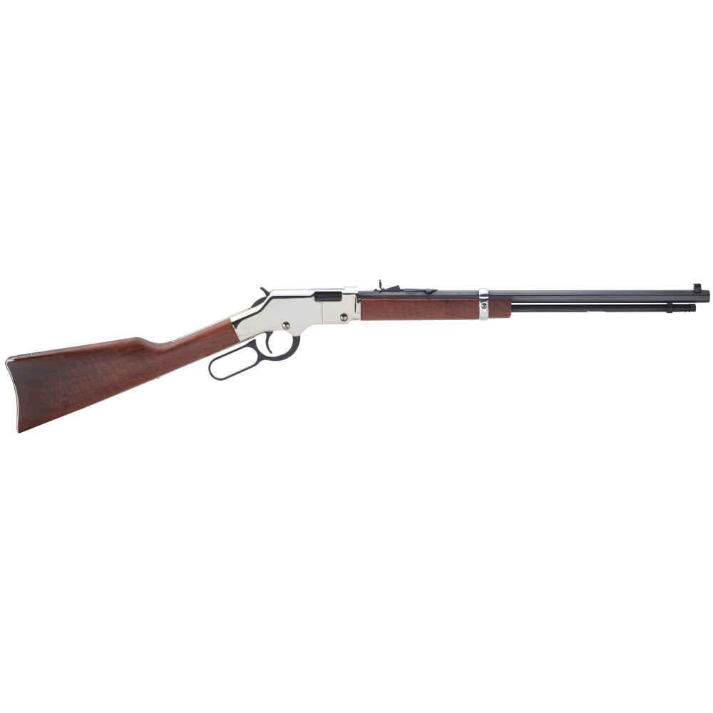 HENRY H4 GOLDEN BOY SILVER 22LR 20"