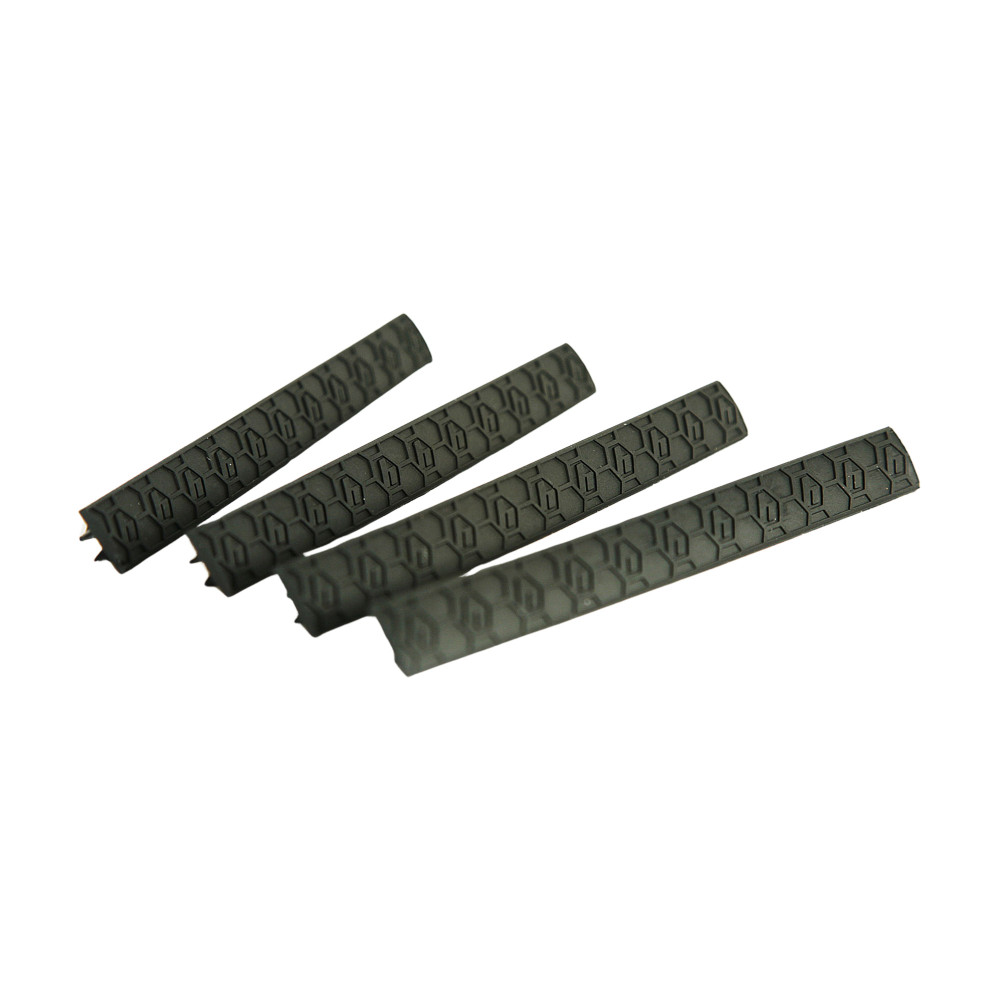 HEXMAG MLOK WDGELOK SLT CVR 4 PK BLK