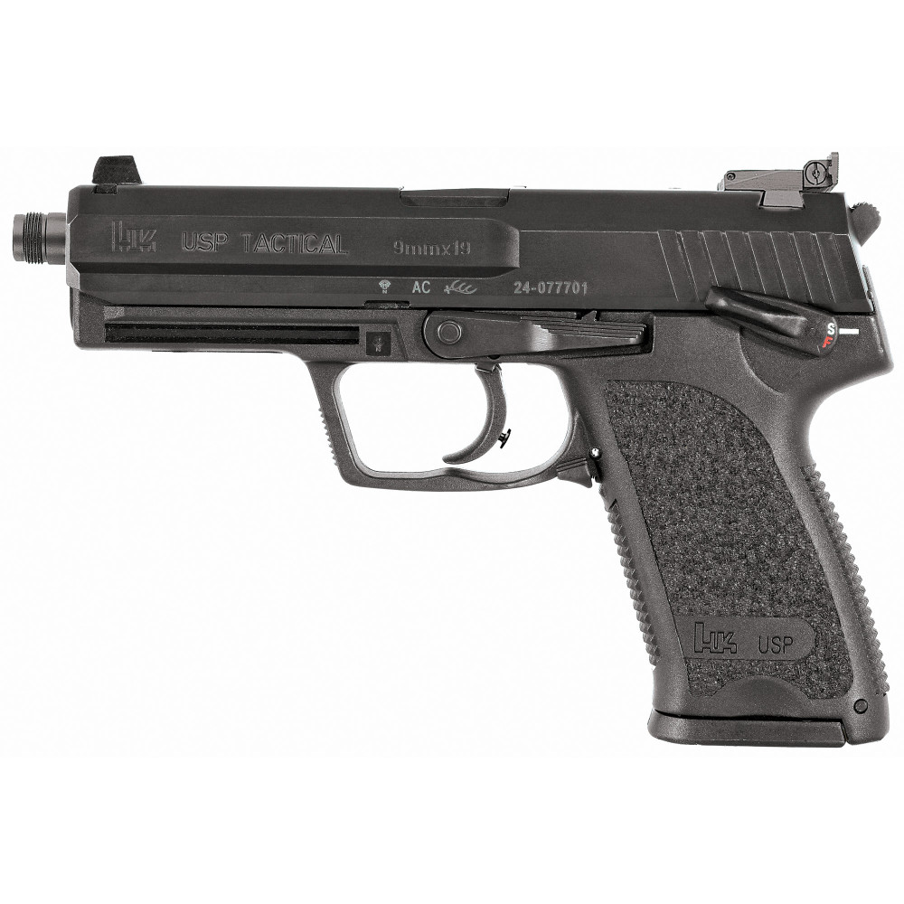 HK USP-T 9MM 4.86" 15RD V1 DA/SA