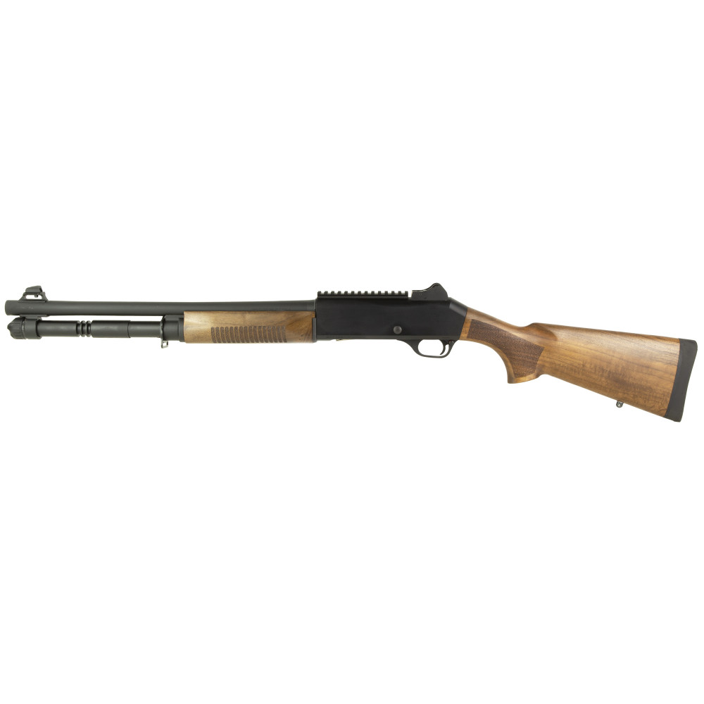 MAC 1014 WOOD 12GA 18.5" 5RD BLK