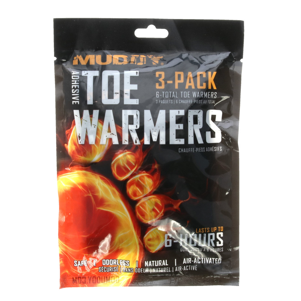 MUDDY DISPOSABLE TOE WARMER 3 PACK