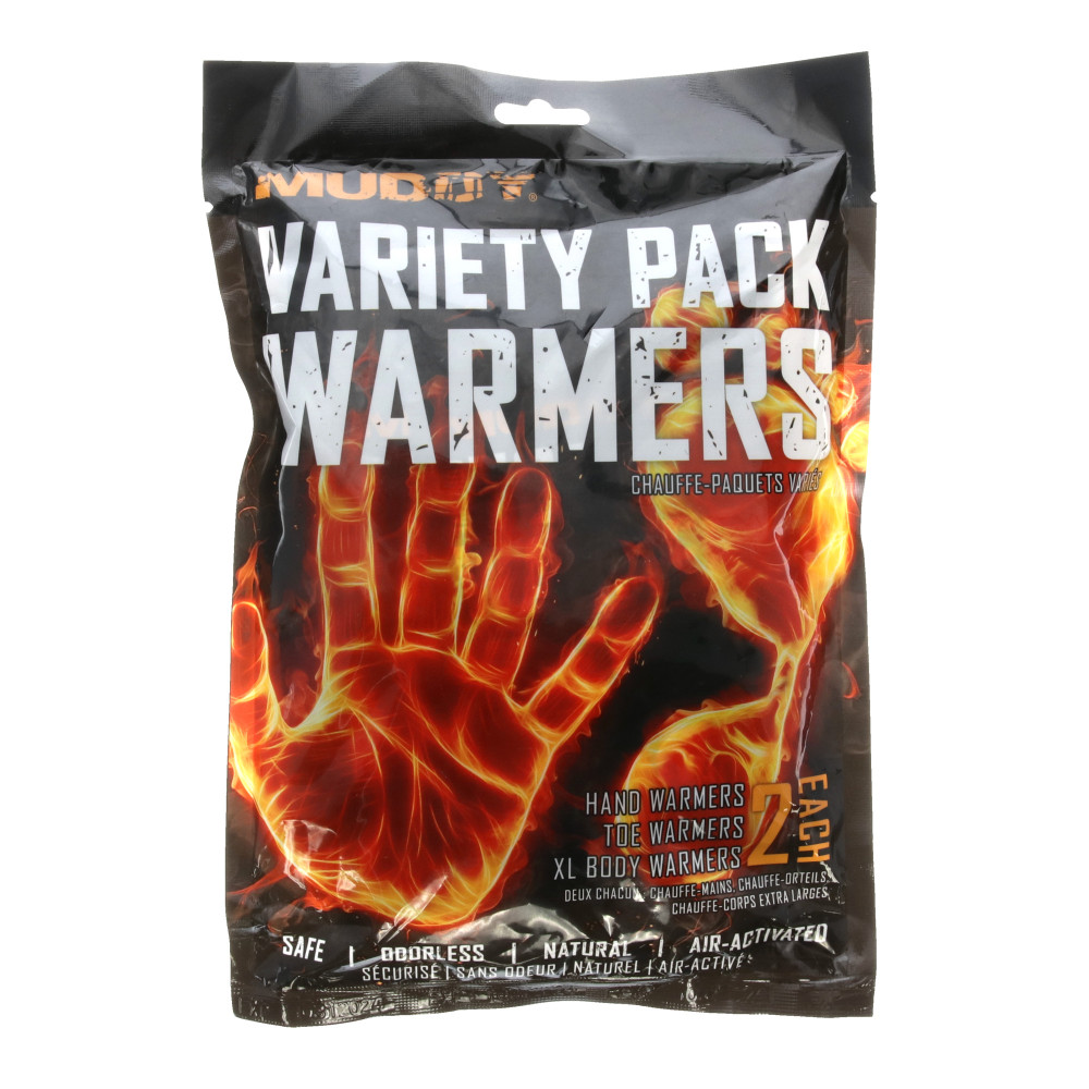 MUDDY DISPOSABLE WARMER VRTY 6 PACK
