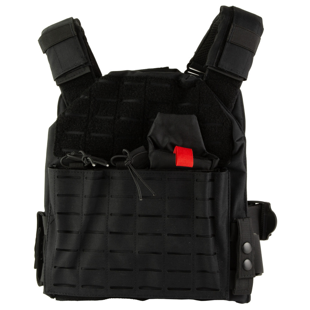 NCSTAR LSR PLATE CARRIER MED-2XL BLK