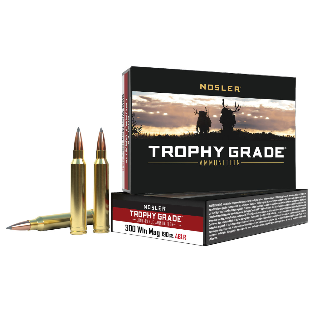NOSLER TGA 300 WIN 190GR ABLR 20/200