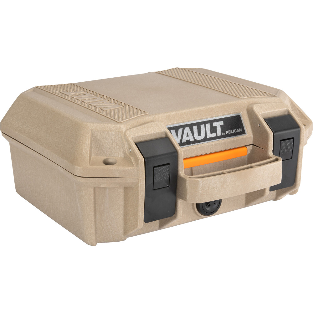 PELICAN V100C VAULT CASE WL/WF TAN