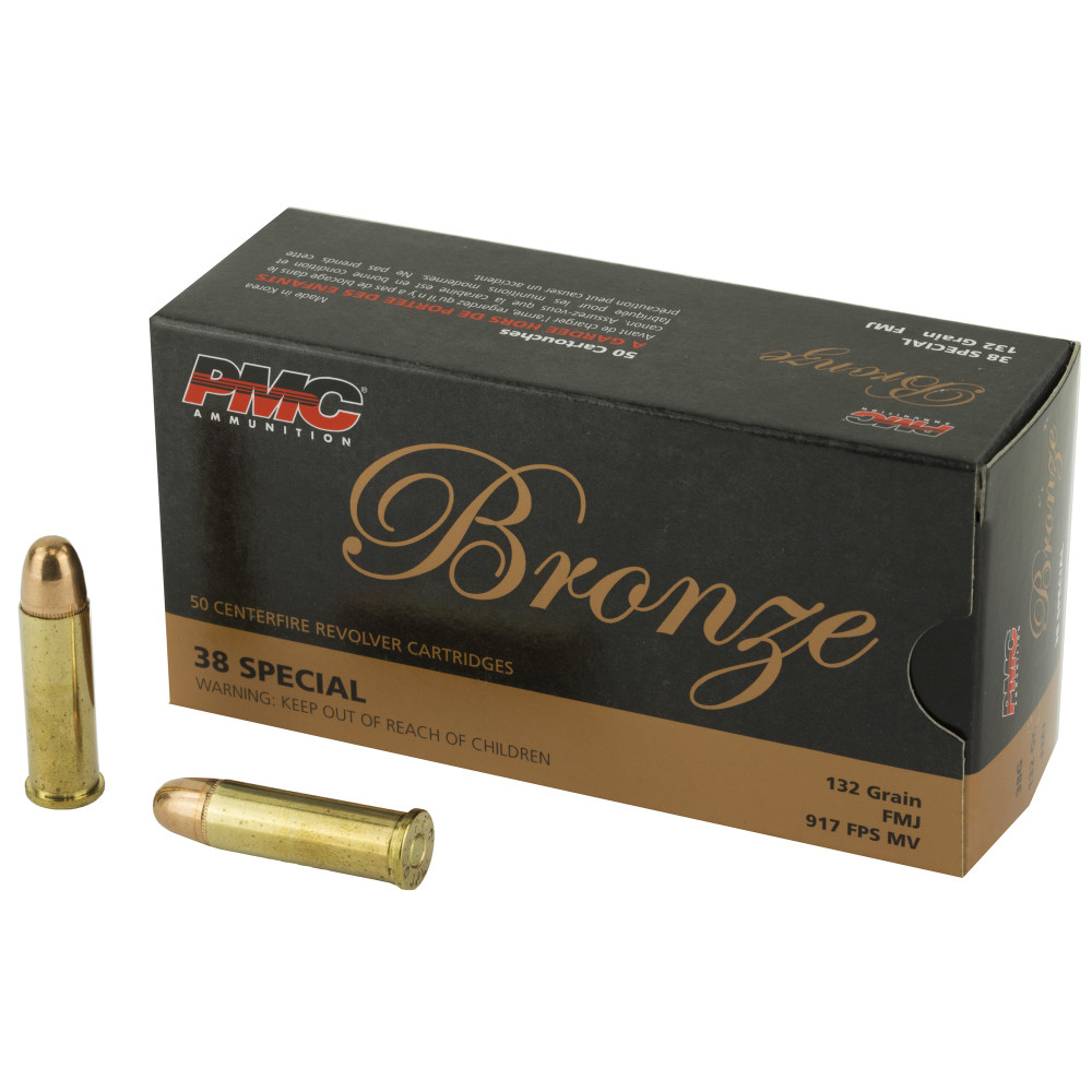 PMC BRNZ 38SPL 132GR FMJ 50/1000