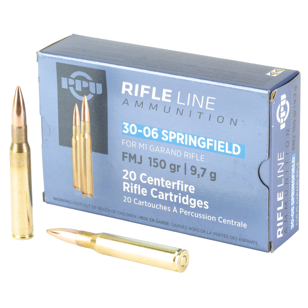 PPU 30-06 SPRING 150G FMJ 20/200
