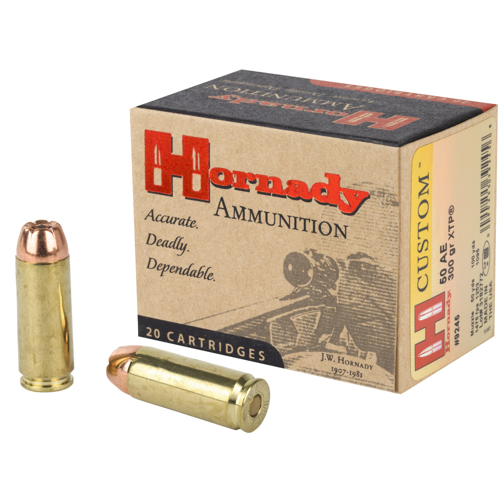 Hornady 50AE 300GR XTP 20/200