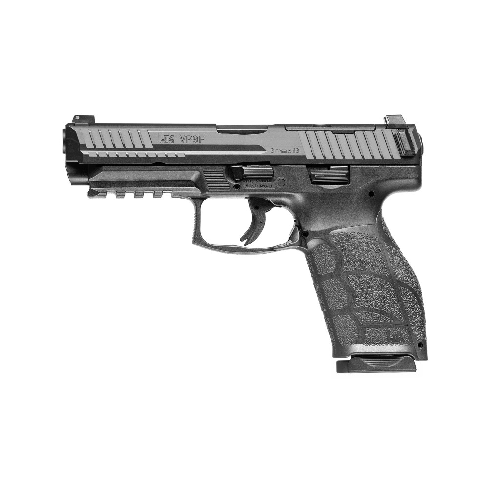 HK VP9A1 F 9MM 4.5" 10RD OR BLACK