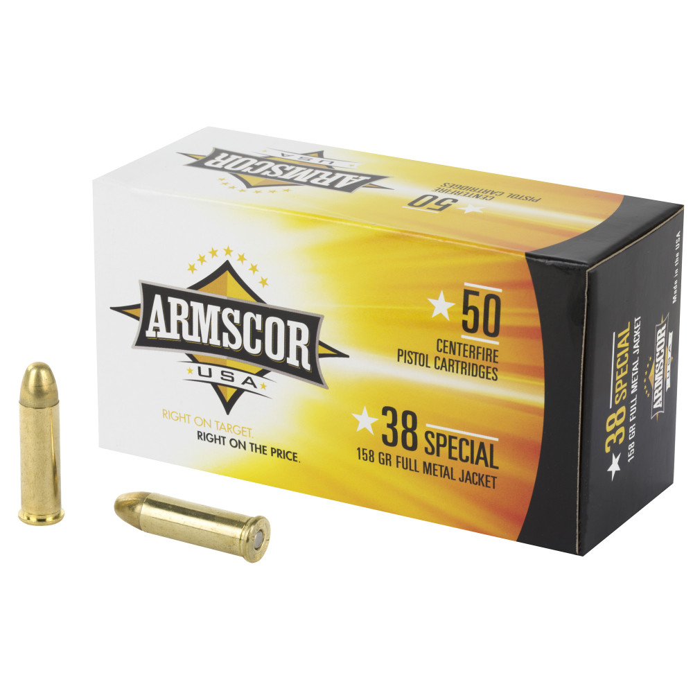 Armscor 38 SPL 158GR FMJ 50/1000