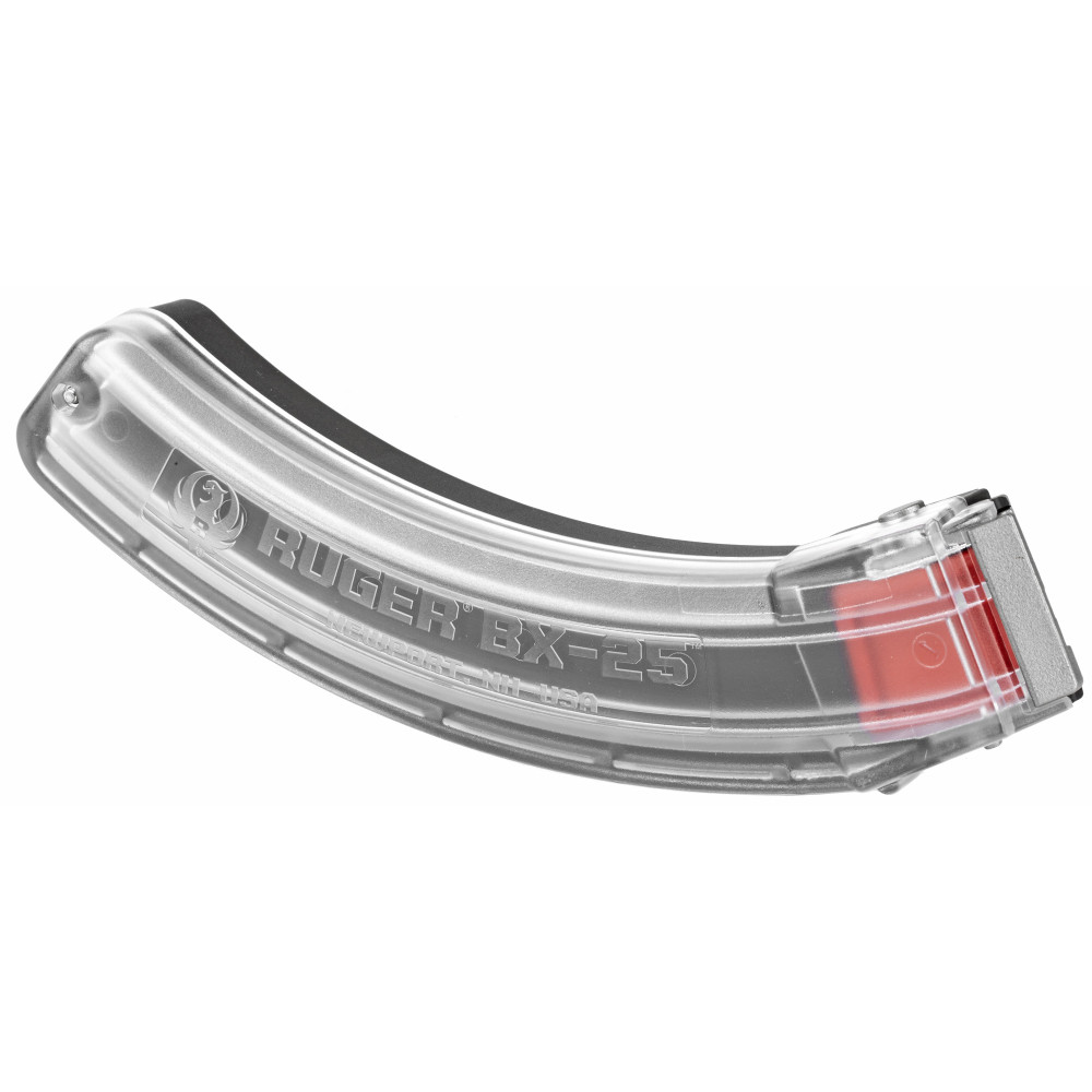 Ruger 10/22 22LR 25RD Clear Sides Magazine