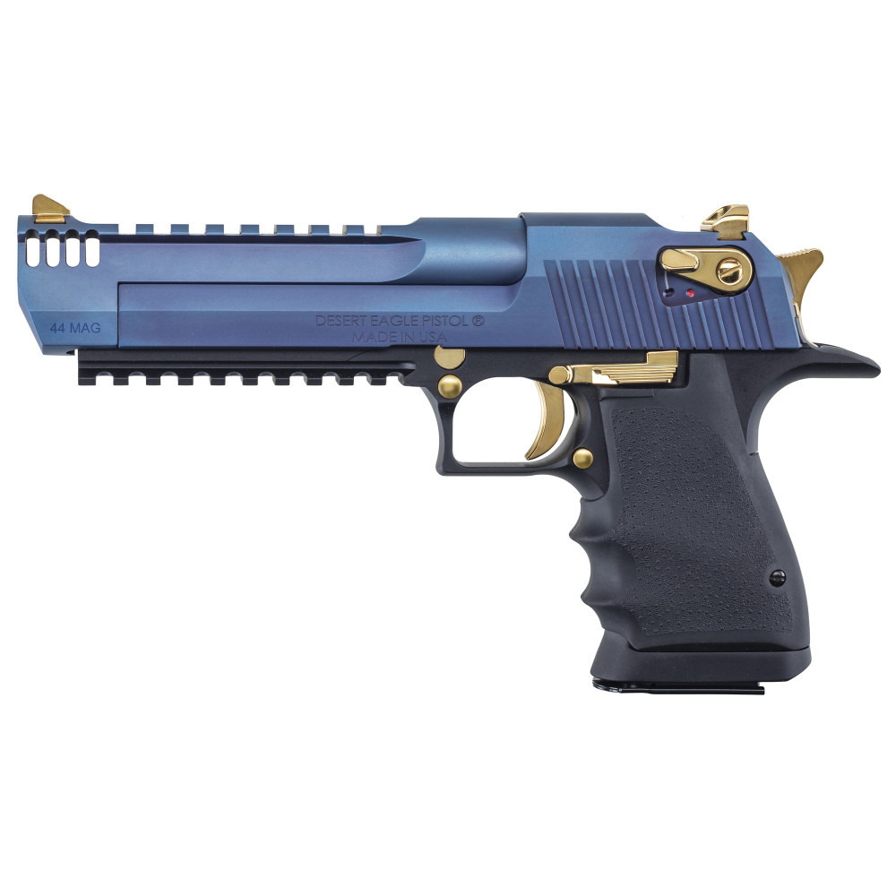 Magnum Research DE L6 44MAG 6" 8RD Carbon Blue/Black