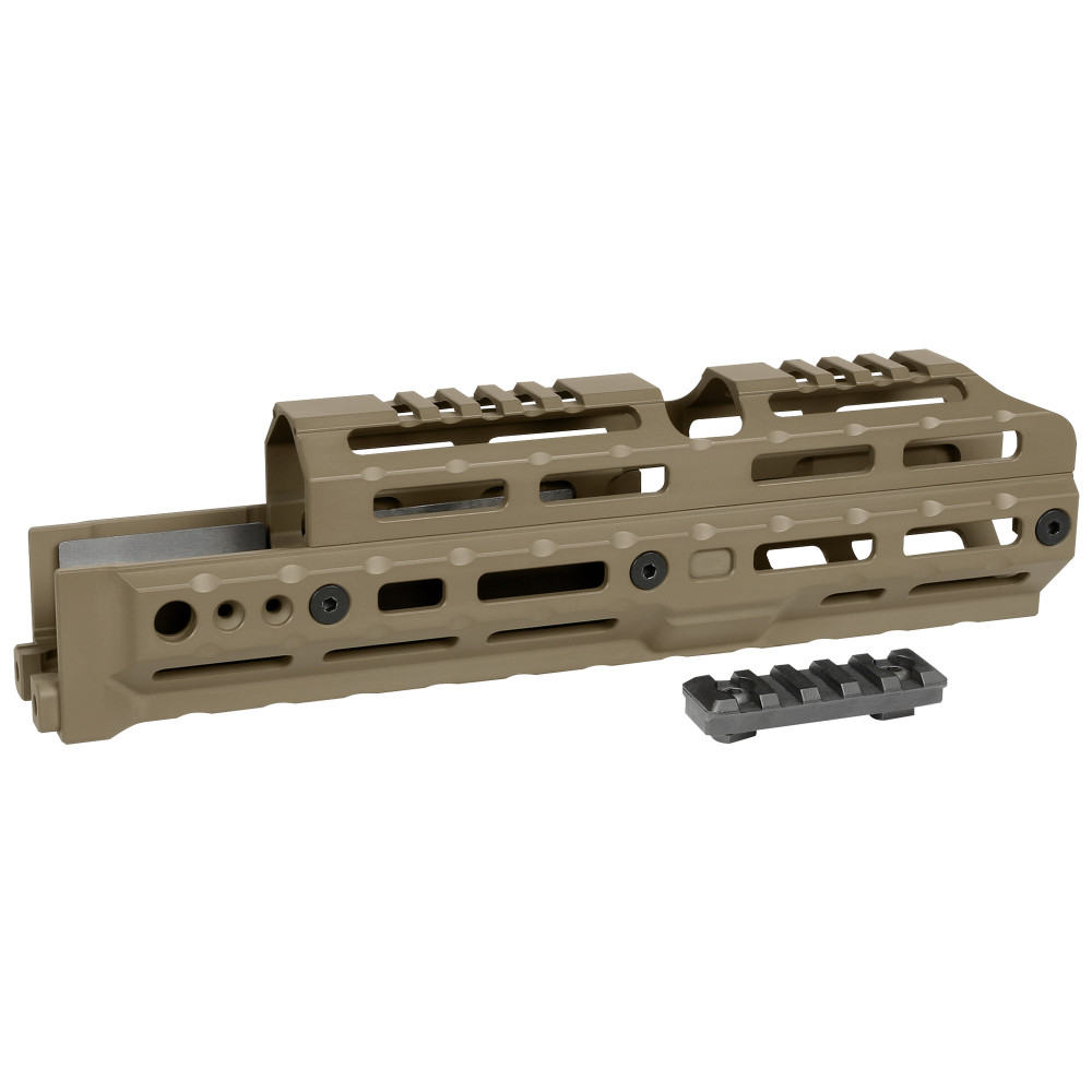 Midwest Industries AK Alpha M-LOK Handguard 10" FDE