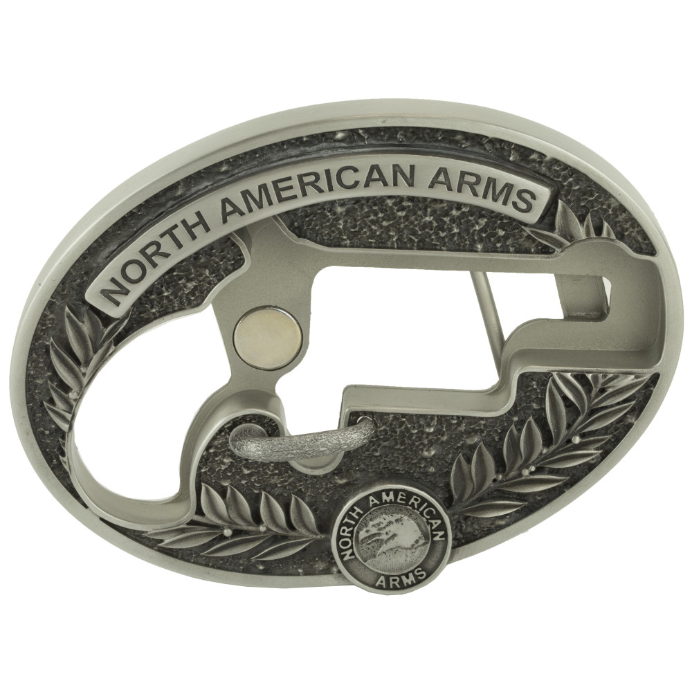North American Arms LNG RFL Custom Oval Belt Buckle