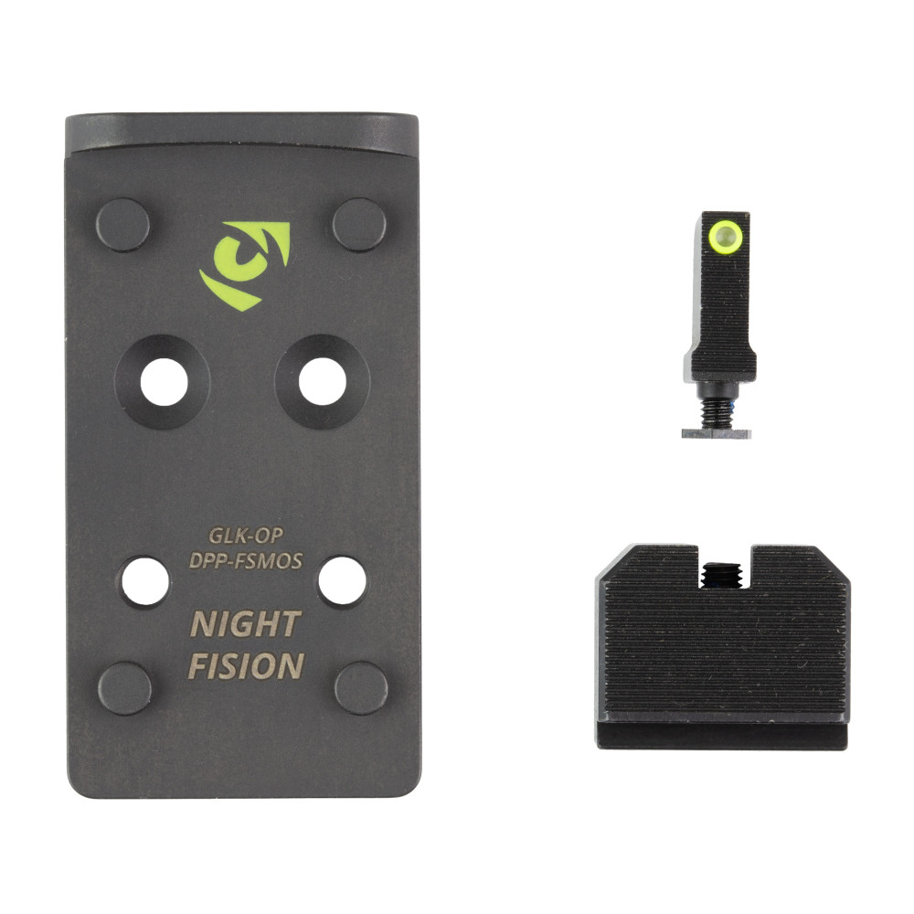 Night Fision PLATE+NS LP DPP Fits Glock FS MOS