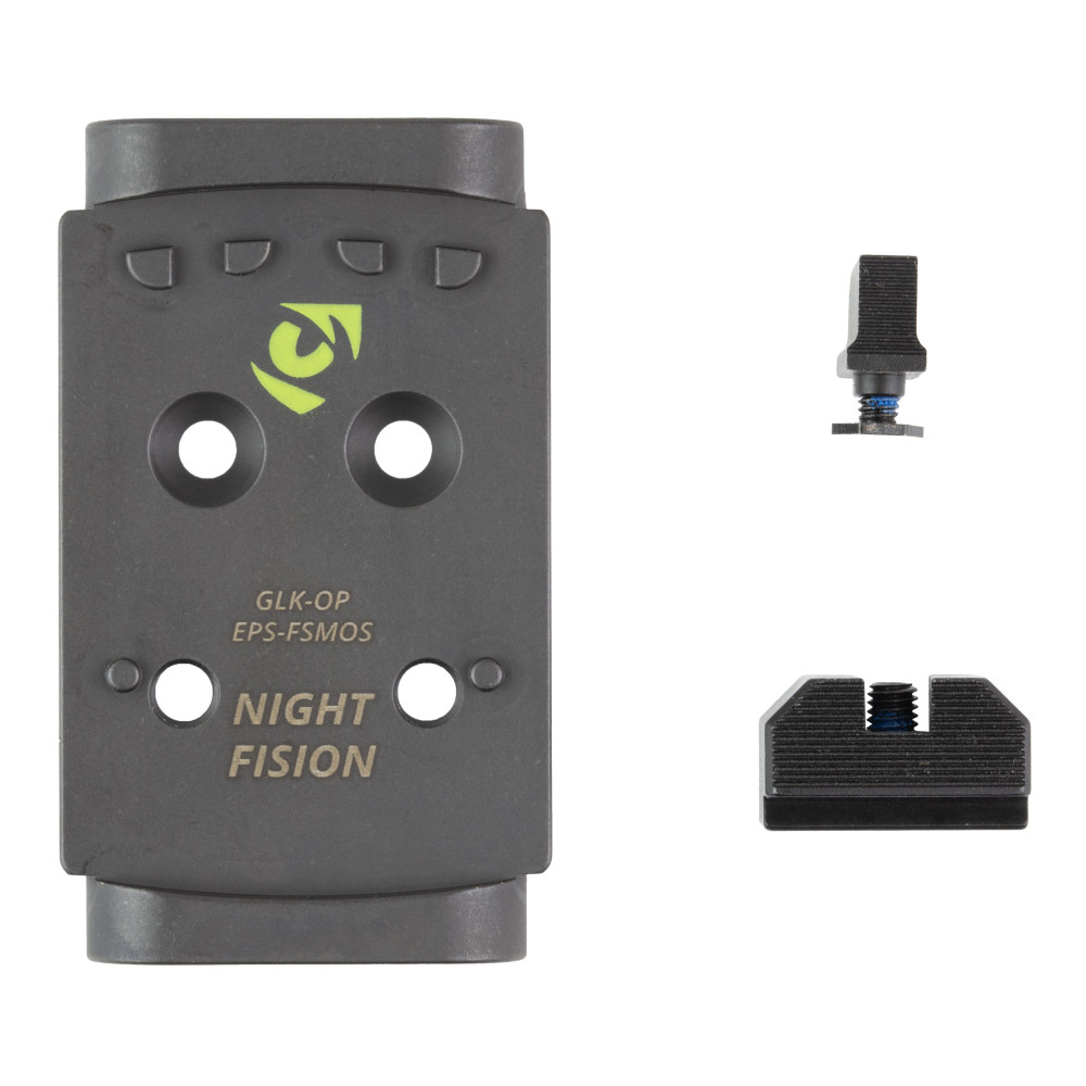 Night Fision Plate+BS EPS Fits Glock FS MOS