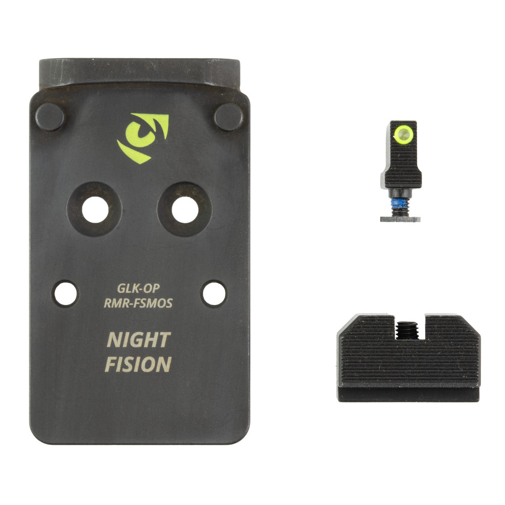 Night Fision Plate+NS RMR/507C Fits Glock MOS