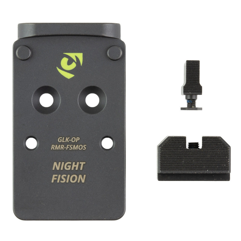 Night Fision PLATE+BS EPS Fits Glock FS MOS