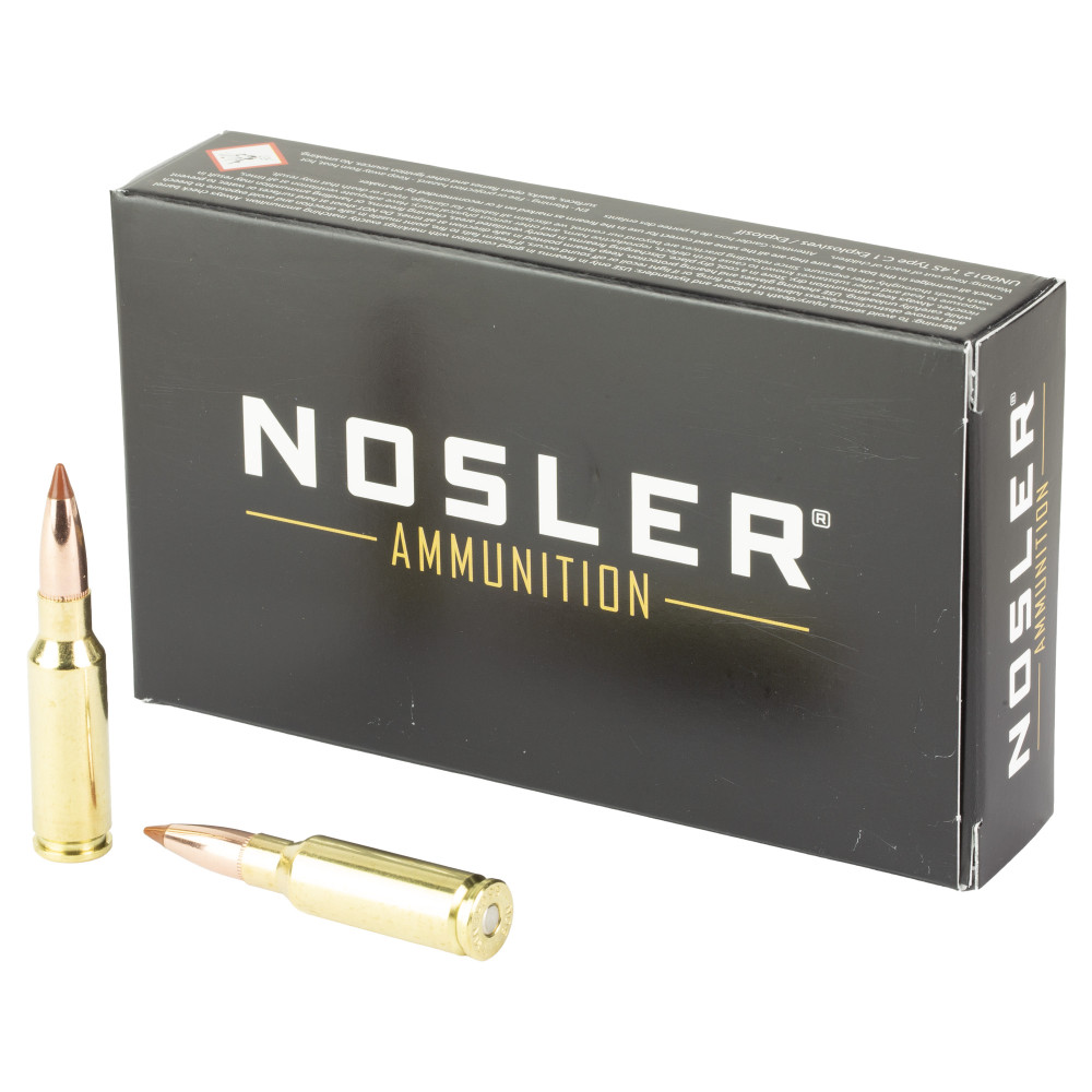 Nosler 6.5 Grendel 120gr BT 20/200