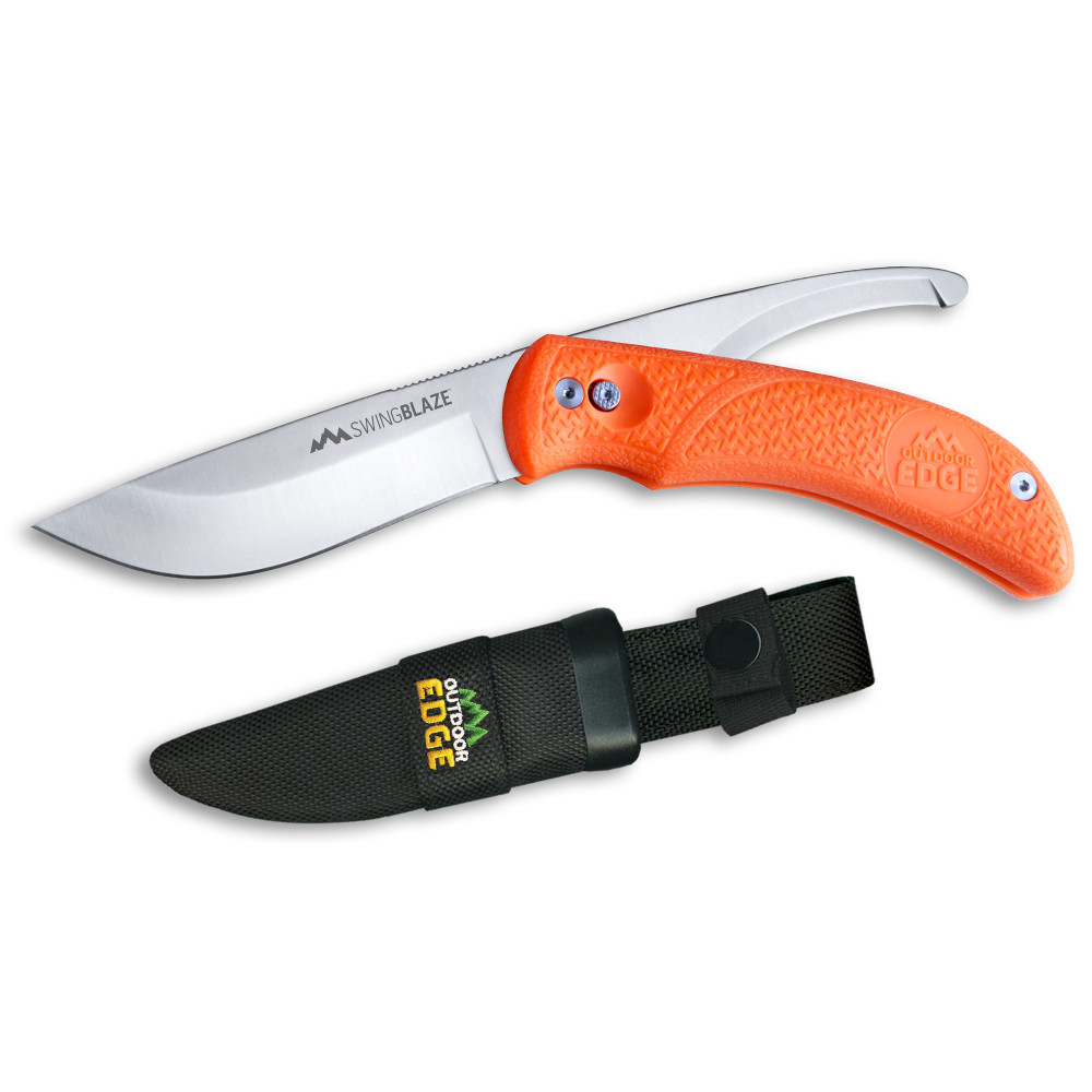 Outdoor Edge SwingBlaze Orange with Sheath