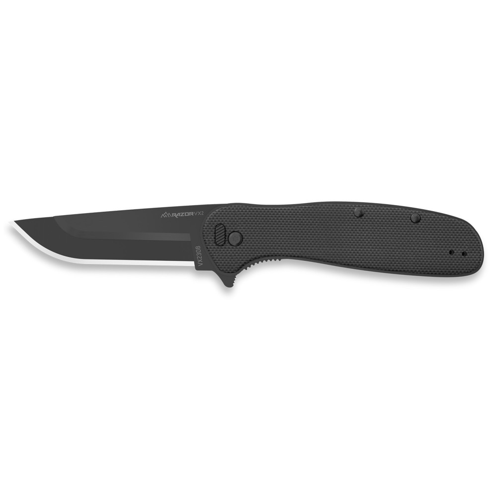Outdoor Edge Razor VX2 G10 Spring Assisted Black